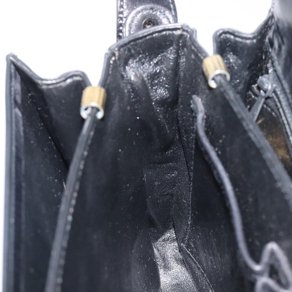 Celine Horse Carriage Leather, Black, Leather, Shoulder Bag