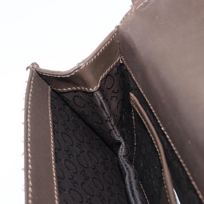 Celine C Macadam Shoulder Canvas, Beige, Canvas, Handbag