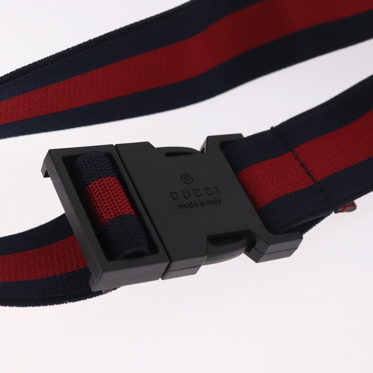 Gucci Children's Belt Printed GG Coated Canvas, Red, Canvas, Handbag