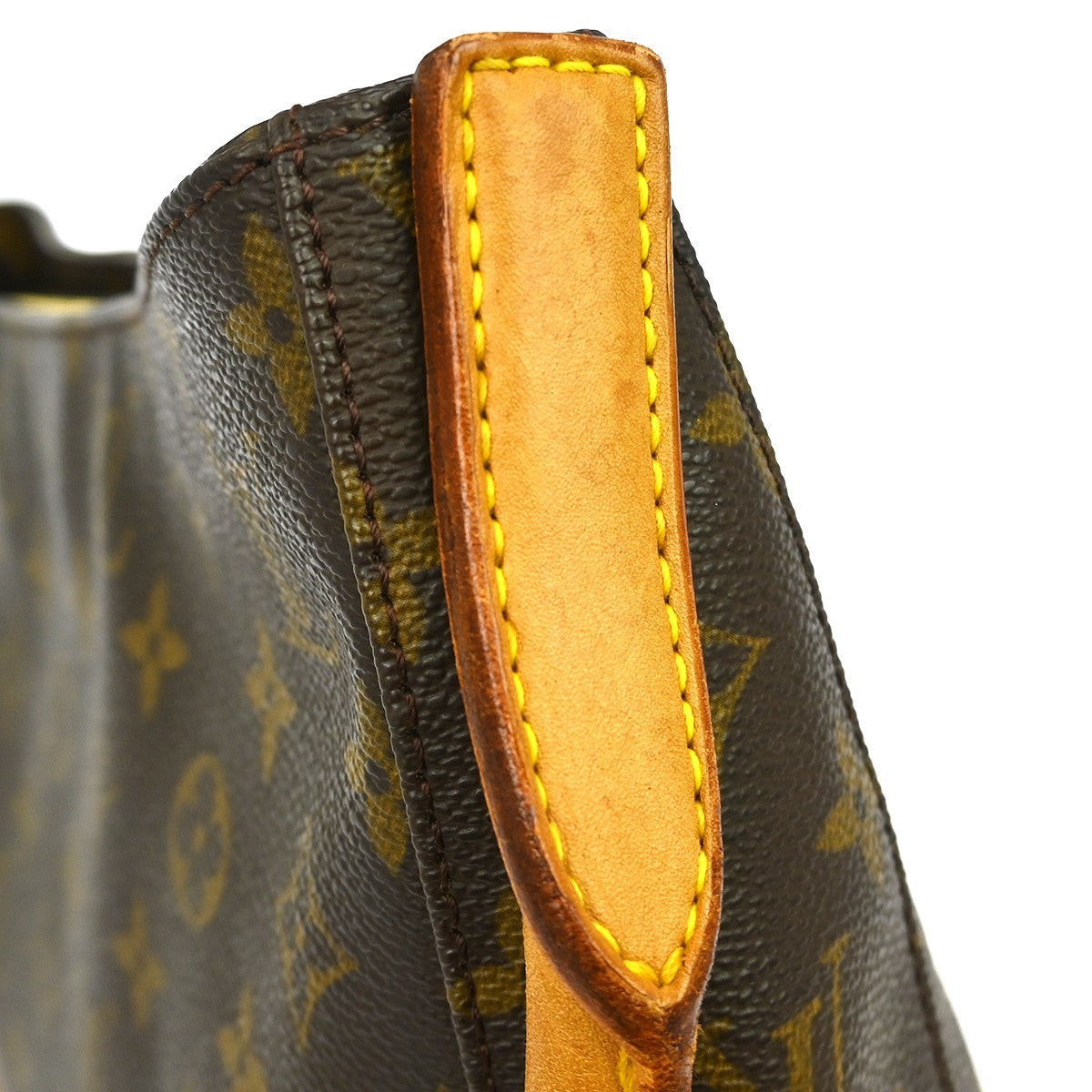 Louis Vuitton Looping Monogram Canvas, Brown, Canvas, Handbag