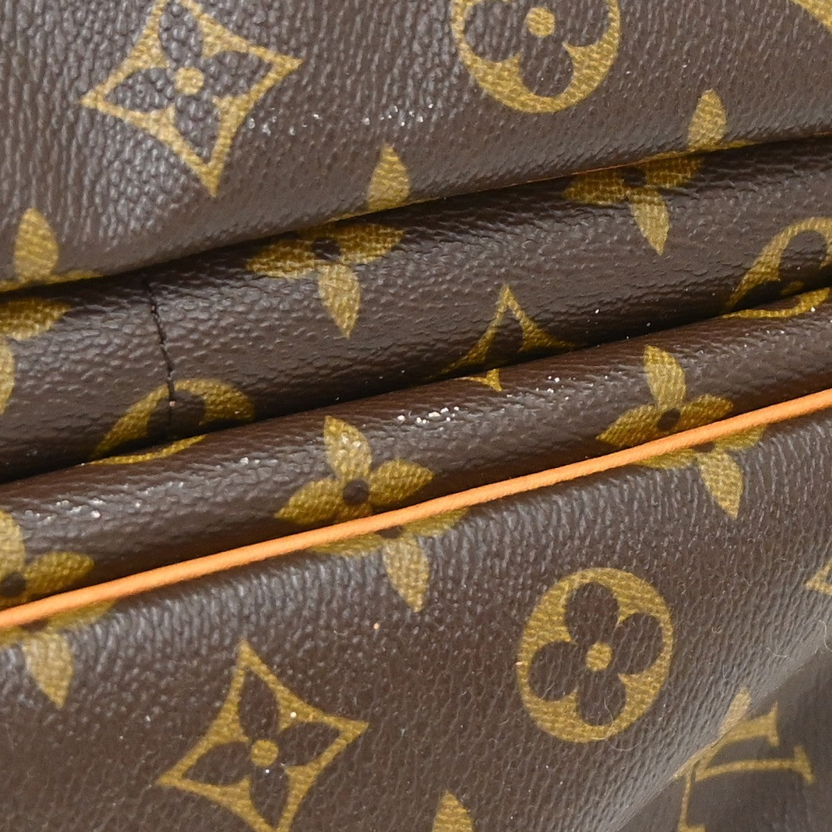 Louis Vuitton Saumur Monogram Canvas, Brown, Canvas, Shoulder Bag
