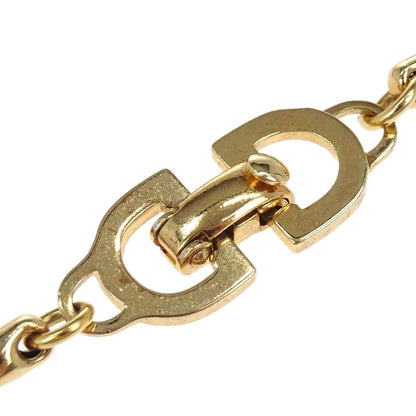 Christian Dior CD Logo Metal, Gold, Gold Plated, Bracelet