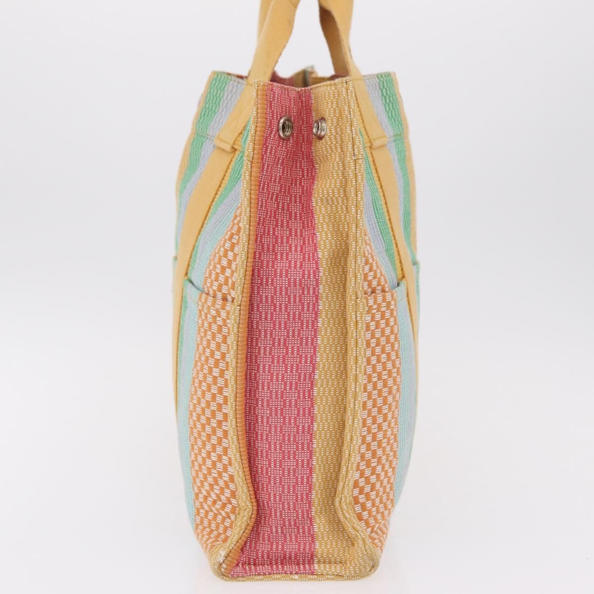 Hermes Fourre Tout Multicolor Toile, Multicolour, Canvas, Tote Bag