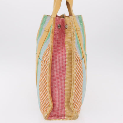 Hermes Fourre Tout Multicolor Toile, Multicolour, Canvas, Tote Bag