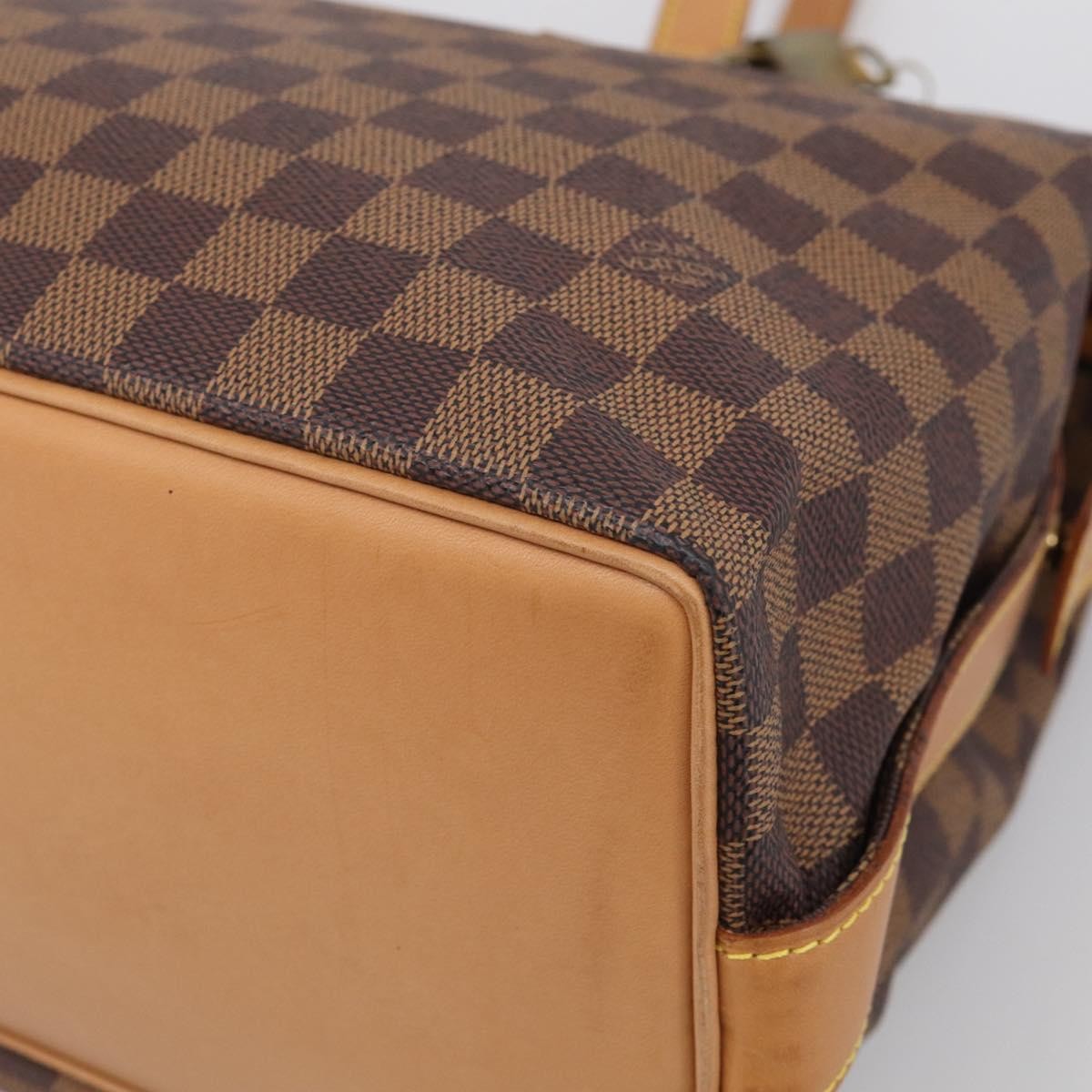 Louis Vuitton Chelsea Centenaire Damier, Brown, Canvas, Handbag