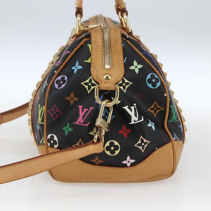 Louis Vuitton Courtney Monogram Multicolor, Black, Canvas, Handbag