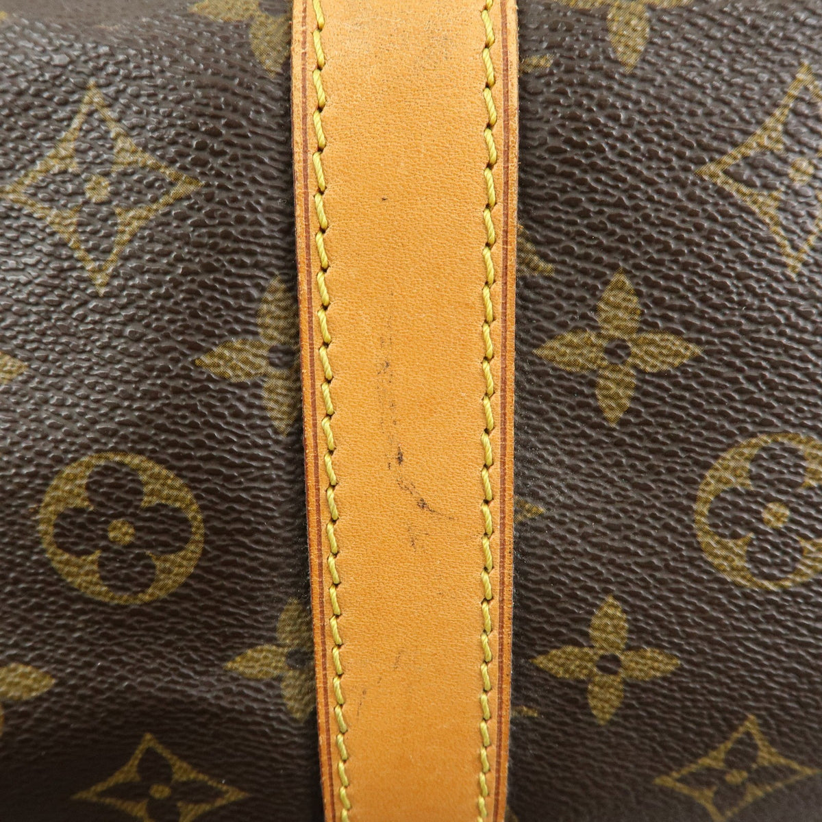 Louis Vuitton Keepall Bandouliere Monogram Canvas, Brown, Canvas, Travel Bag
