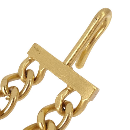 Chanel Necklace Flower Metal, Gold, Gold Plated, Necklace