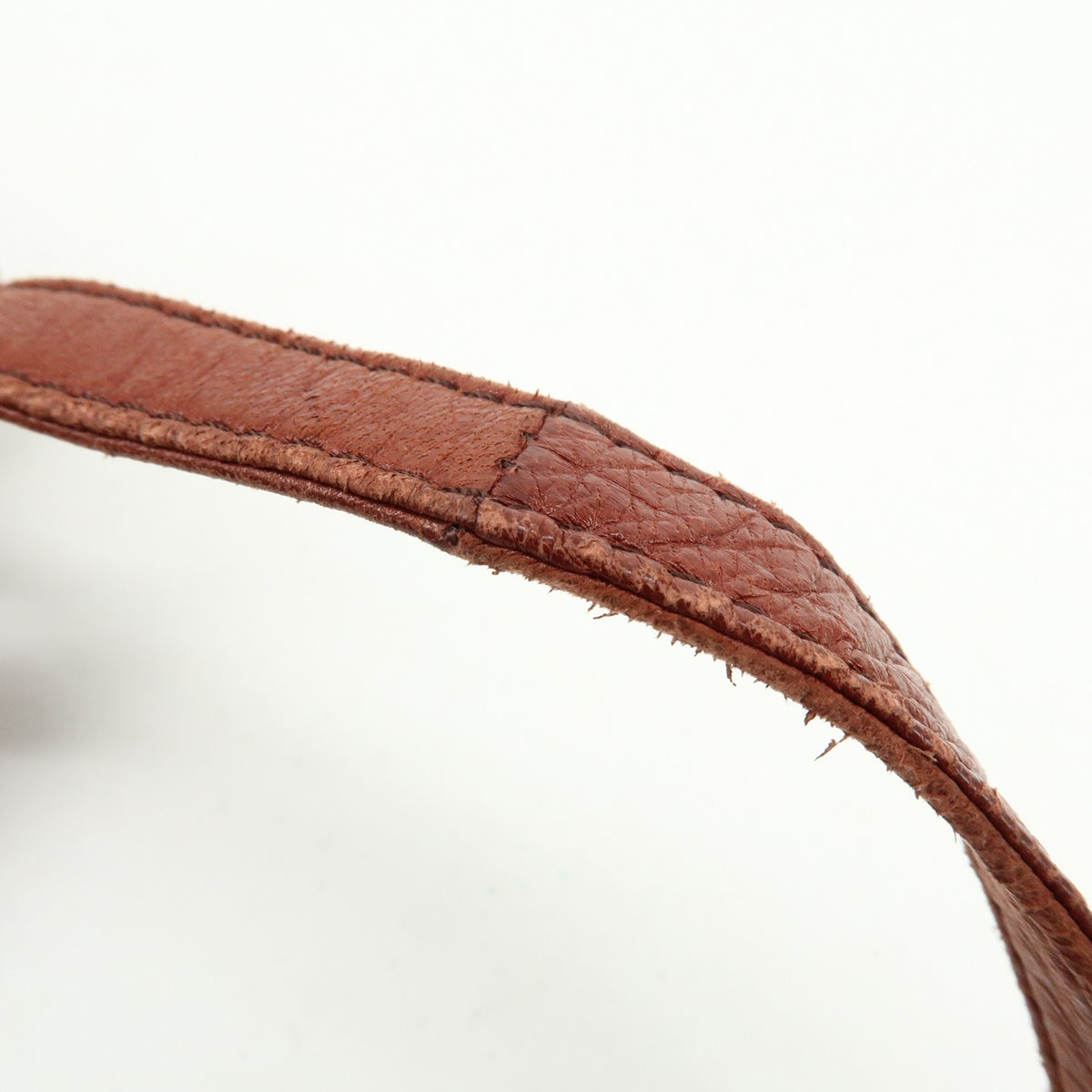 Loewe Anagram Leather, Burgundy, Leather, Tote Bag
