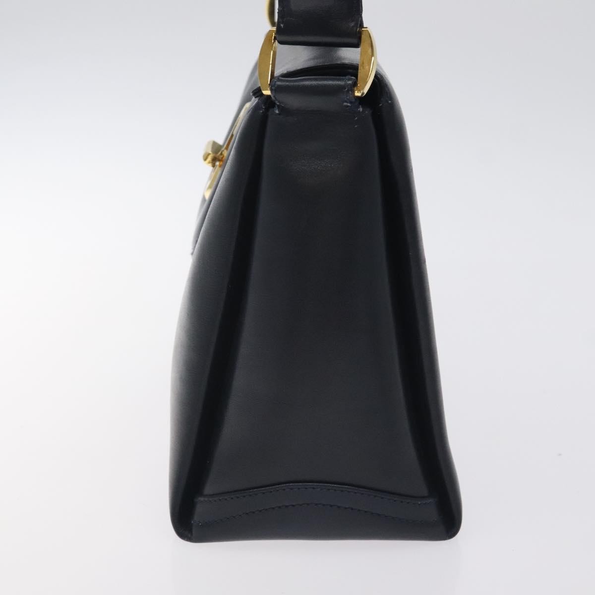 Gucci Vintage Leather, Navy, Leather, Handbag