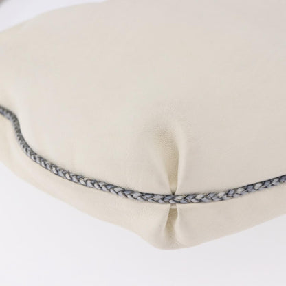 Fendi Spy Pocket Hobo Leather, White, Leather, Handbag
