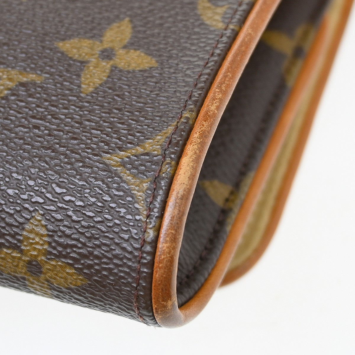 Louis Vuitton Twin Monogram Canvas, Brown, Canvas, Clutch