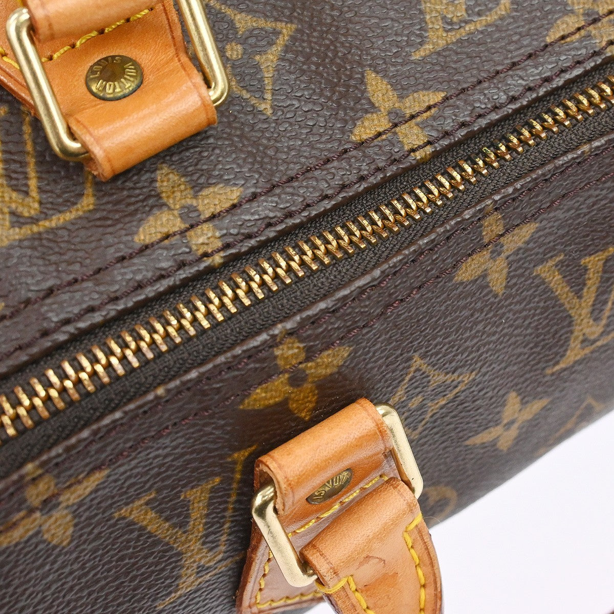 Louis Vuitton Speedy Monogram, Brown, Canvas, Handbag