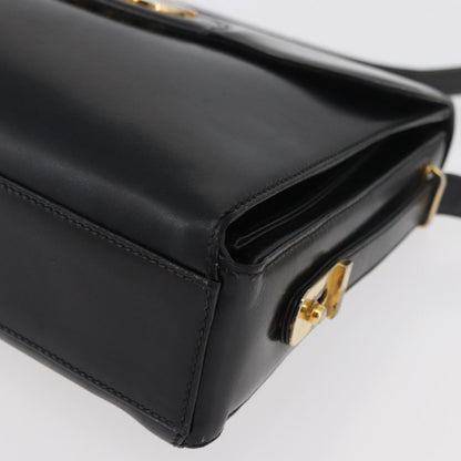 Gucci Shoulder Leather, Black, Leather, Shoulder Bag