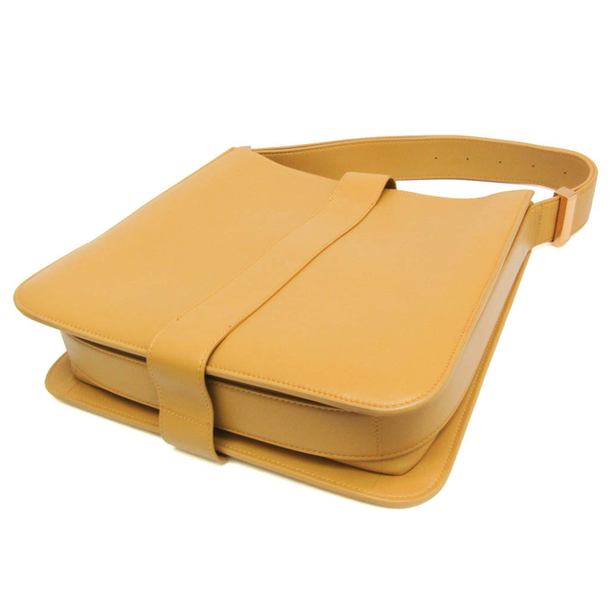 Bottega Veneta Marie Nappa Leather, Yellow, Leather, Shoulder Bag