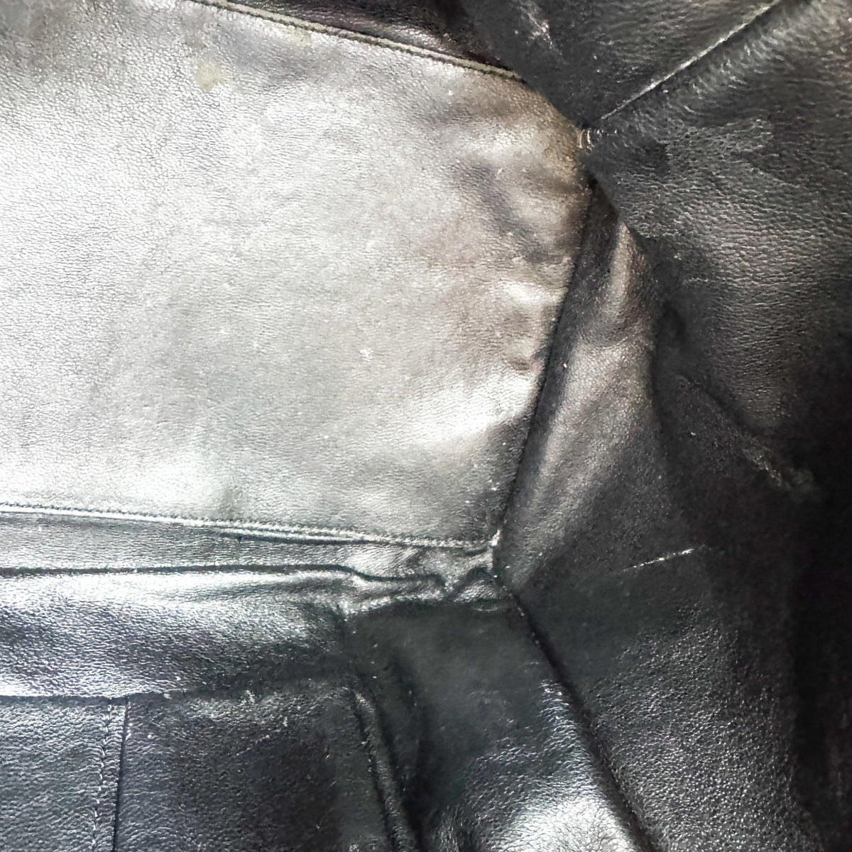 Celine Luggage Embossed Leather, Black, Leather, Handbag