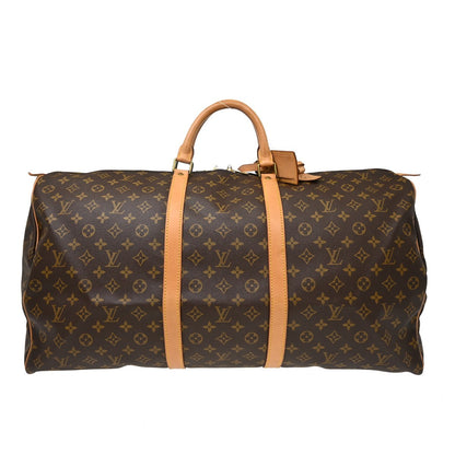 Louis Vuitton Keepall Monogram Canvas, Brown, Canvas, Travel Bag