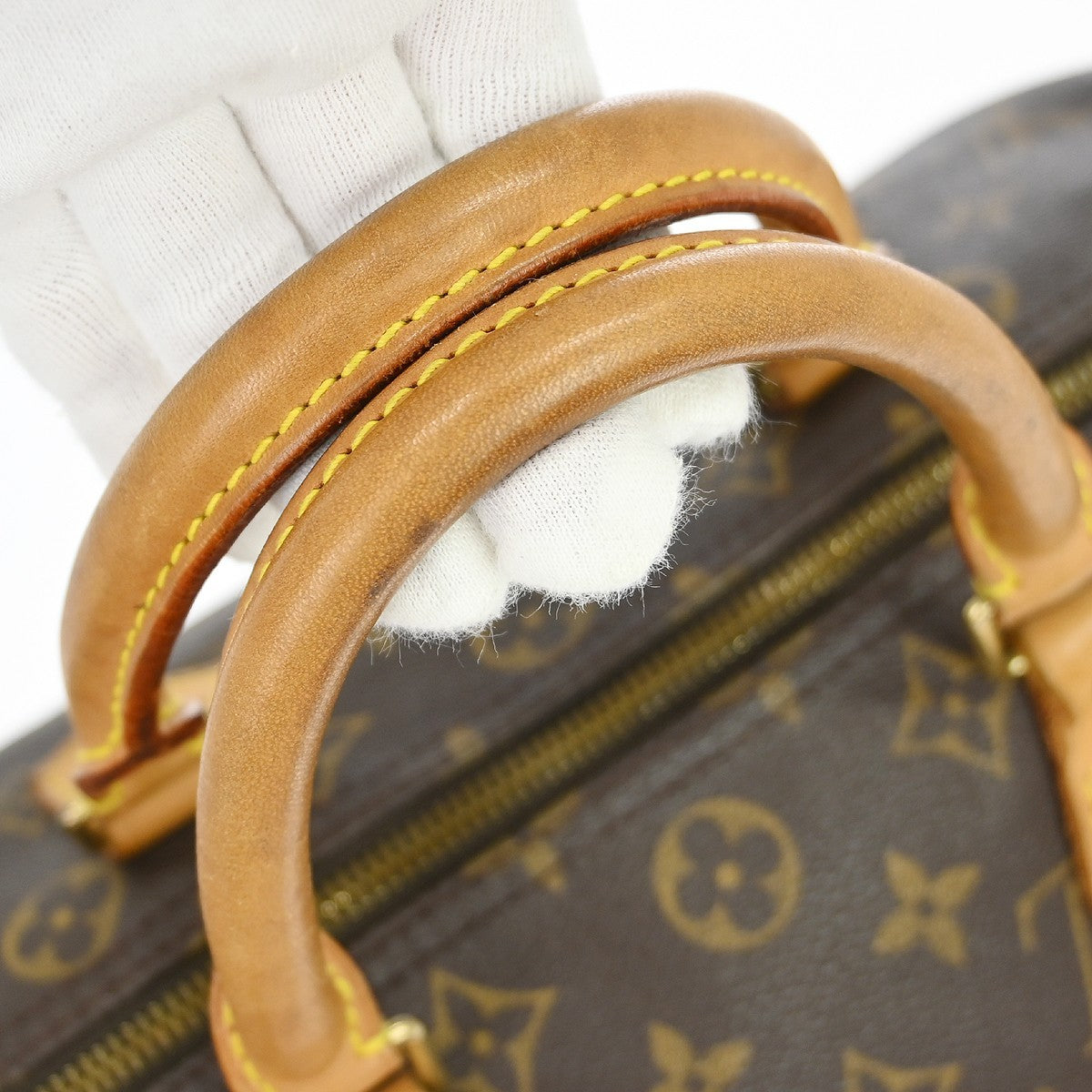 Louis Vuitton Speedy Monogram Canvas, Brown, Canvas, Handbag