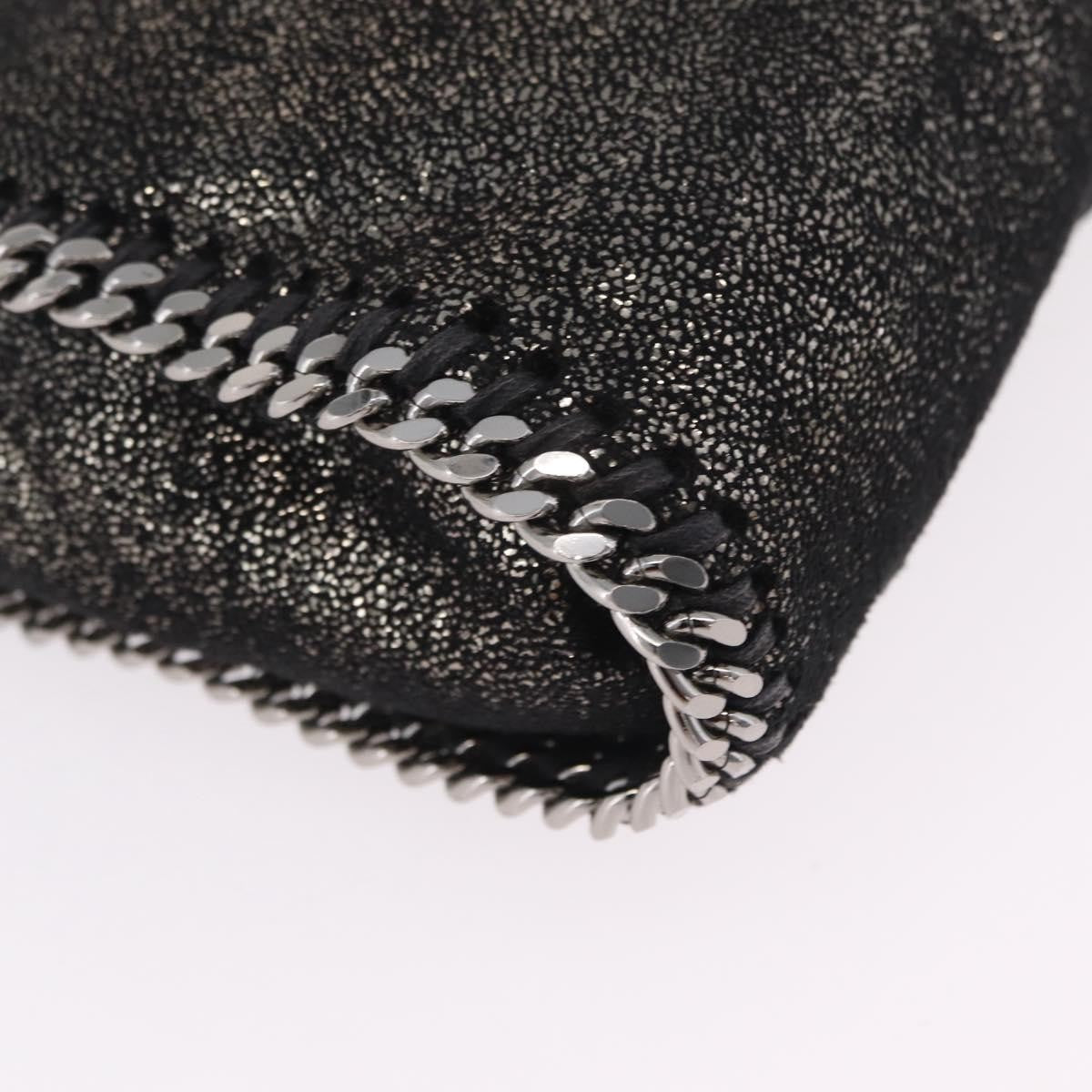 Stella McCartney Falabella Faux Leather, Black, Polyester, Tote Bag