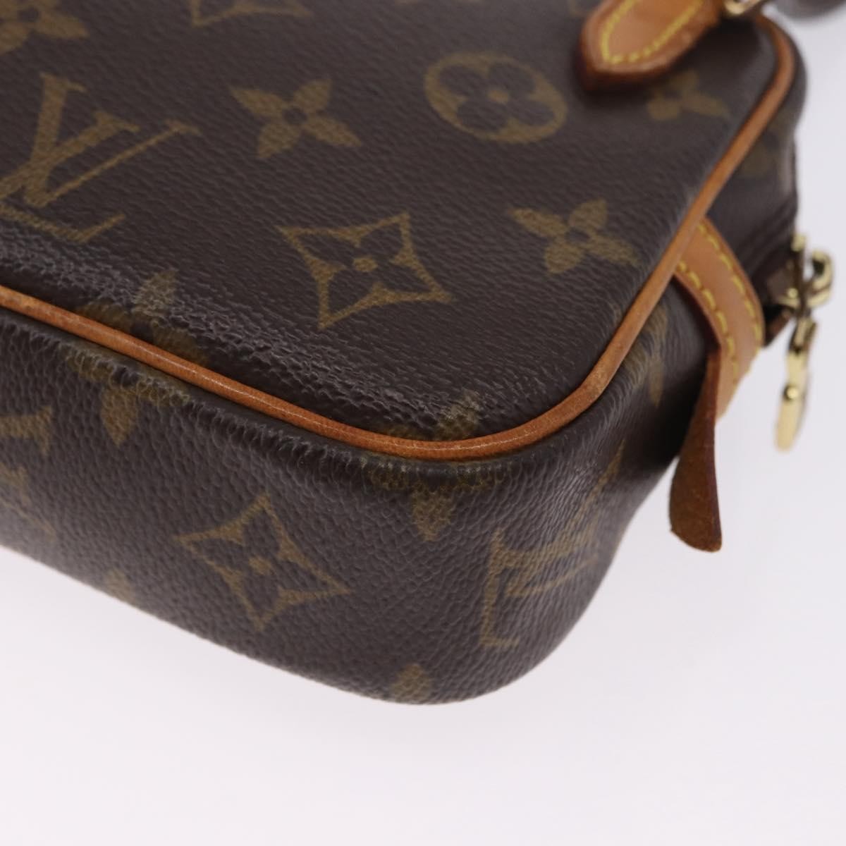 Louis Vuitton Pochette Marly Bandouliere Monogram Canvas, Brown, Canvas, Shoulder Bag