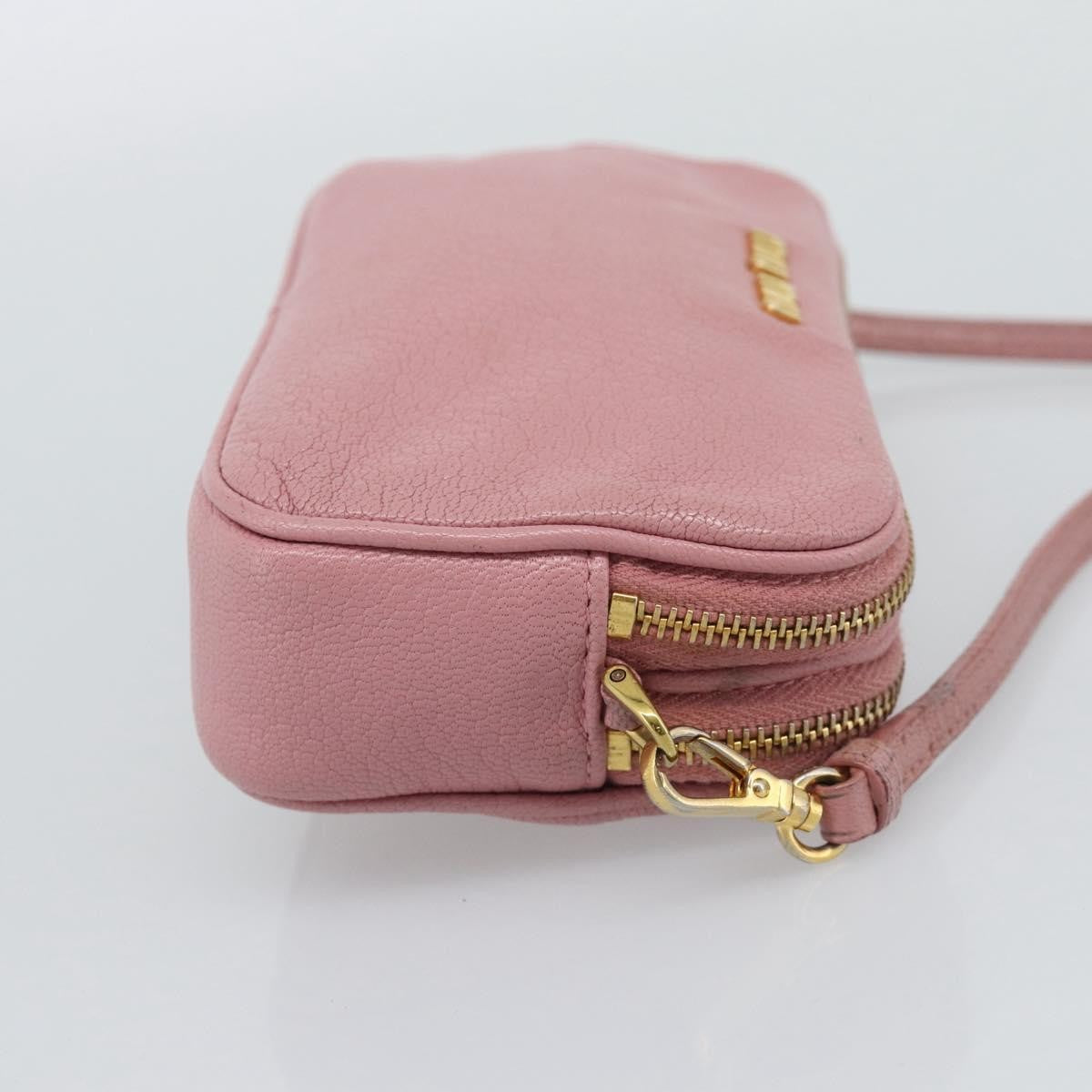 Miu Miu Vintage Leather, Pink, Leather, Handbag