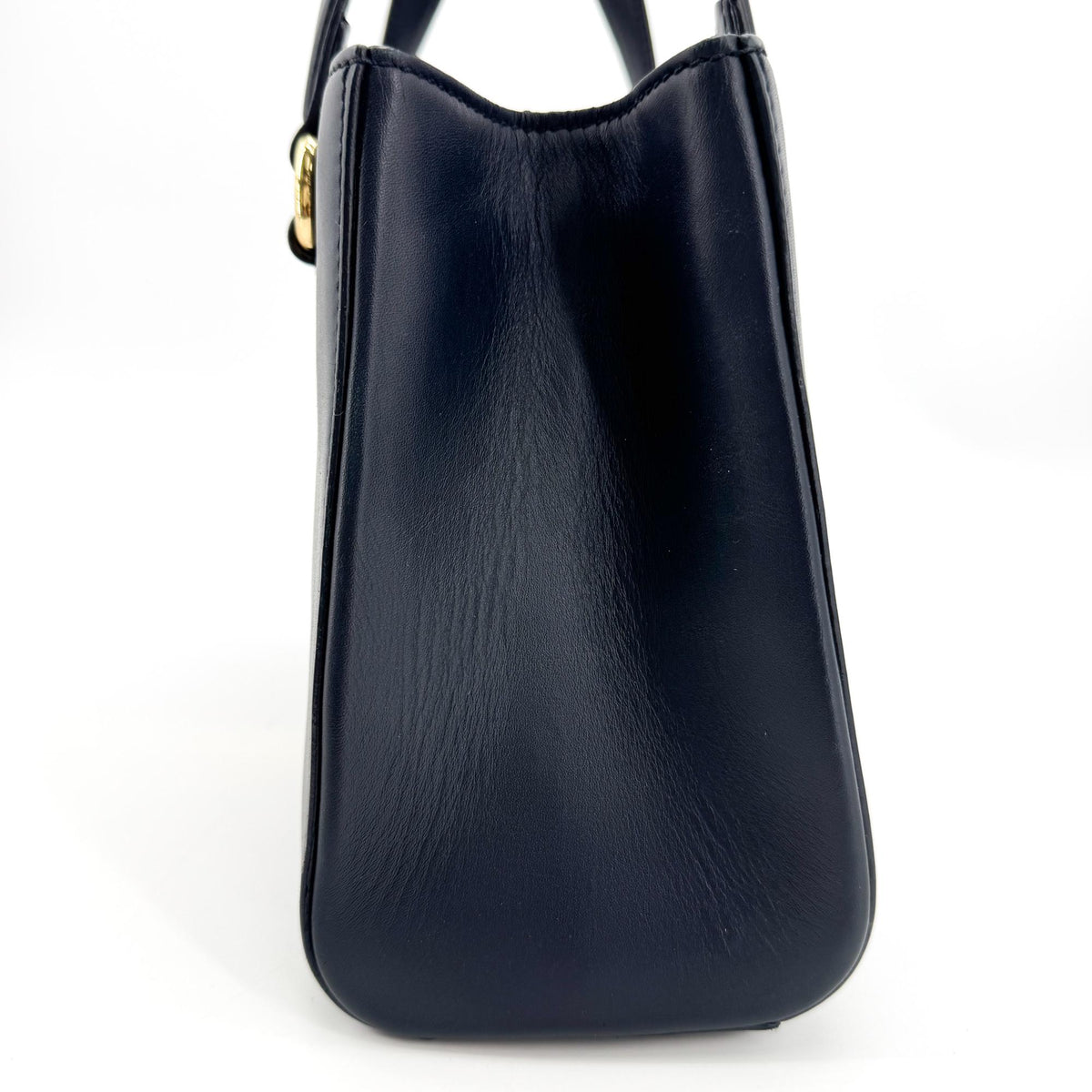 Gucci Sylvie Top Handle Leather, Black, Leather, Handbag