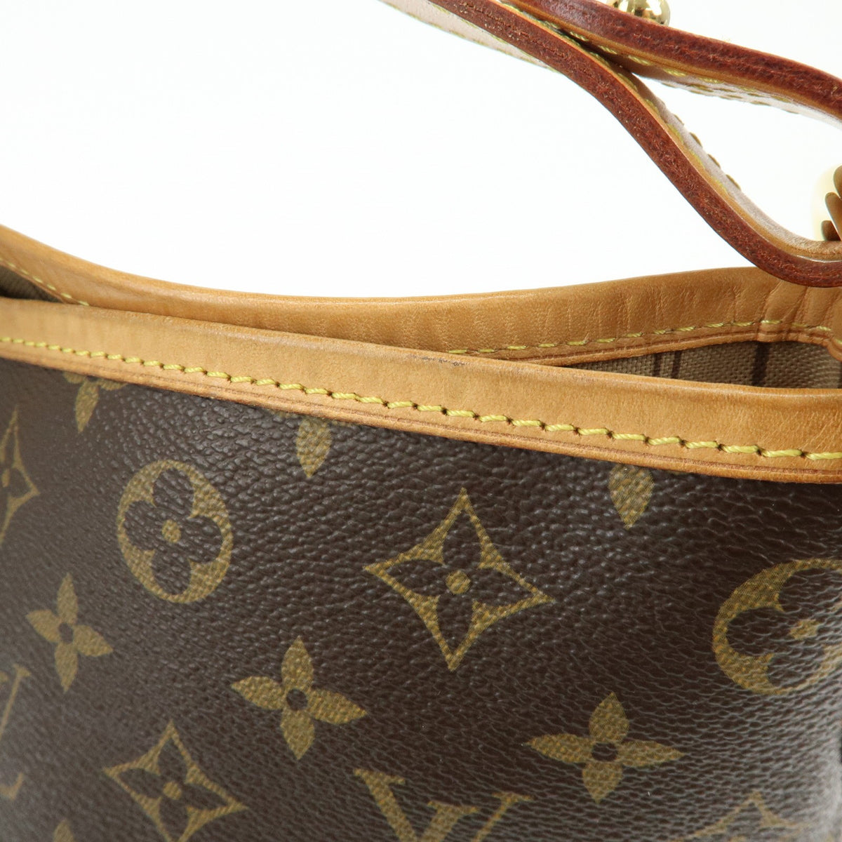 Louis Vuitton Delightful Monogram Canvas, Brown, Canvas, Handbag