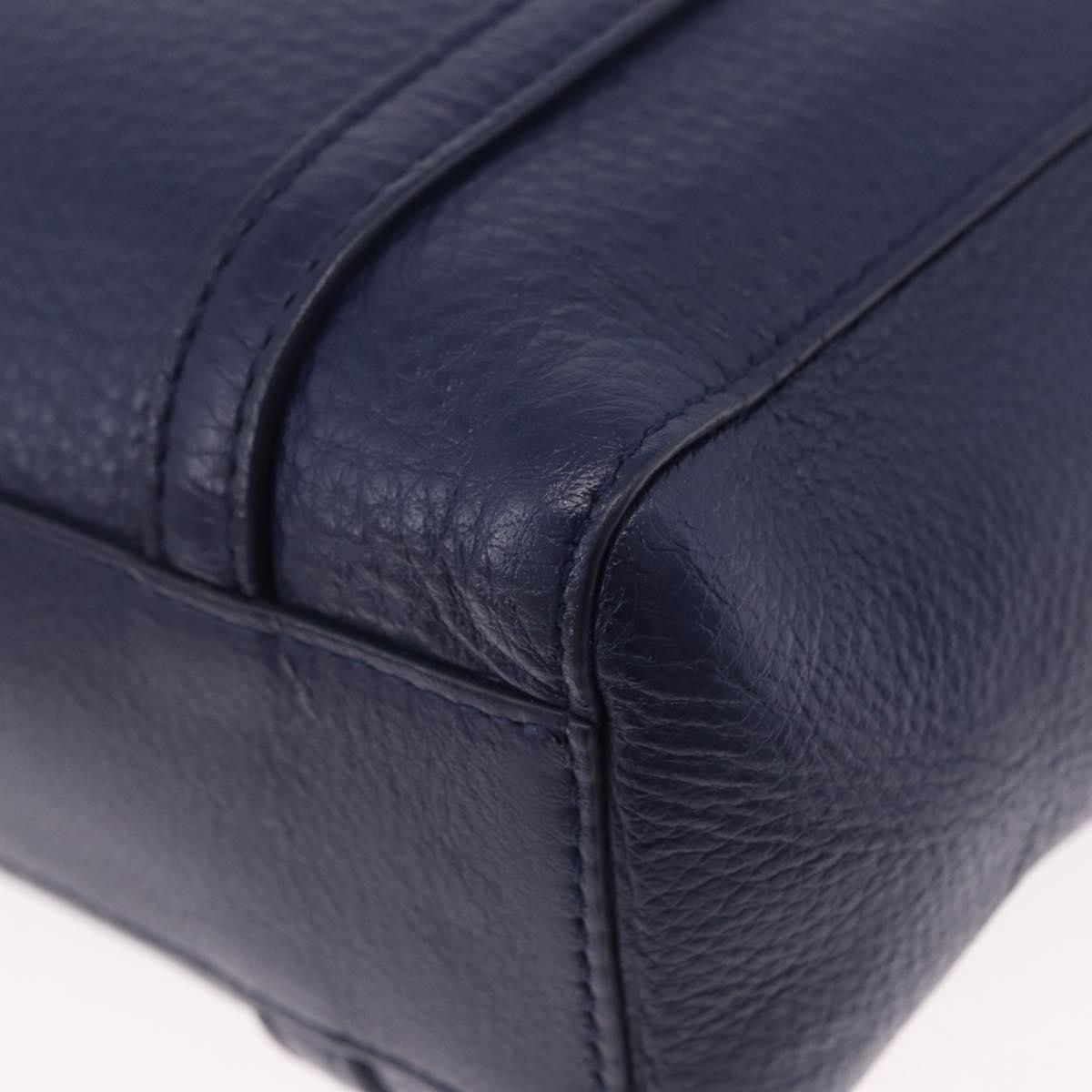 Balenciaga Everyday Tote Leather, Navy, Leather, Tote Bag