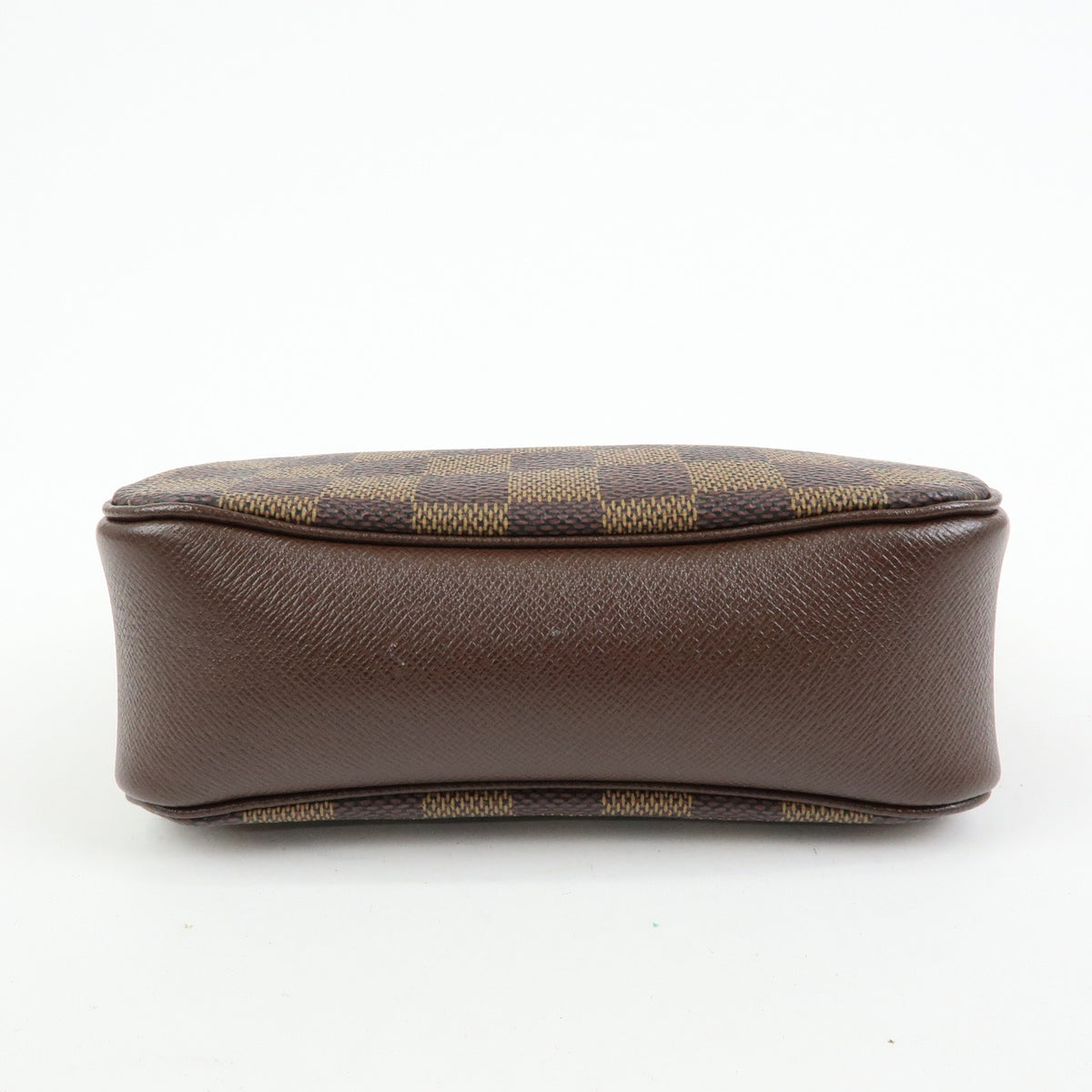 Louis Vuitton Trousse Make Up Damier, Brown, Canvas, Clutch