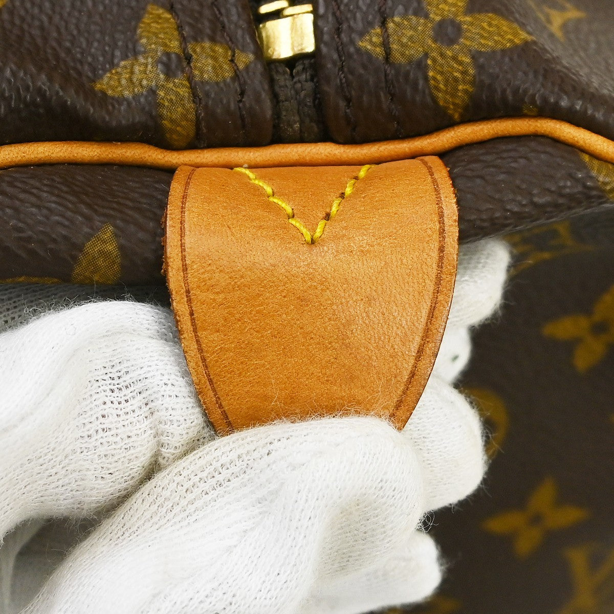 Louis Vuitton Keepall Monogram Canvas, Brown, Canvas, Travel Bag
