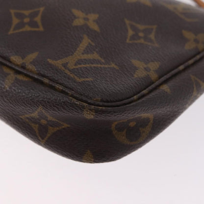 Louis Vuitton Pochette Accessoires Monogram Canvas, Brown, Canvas, Clutch