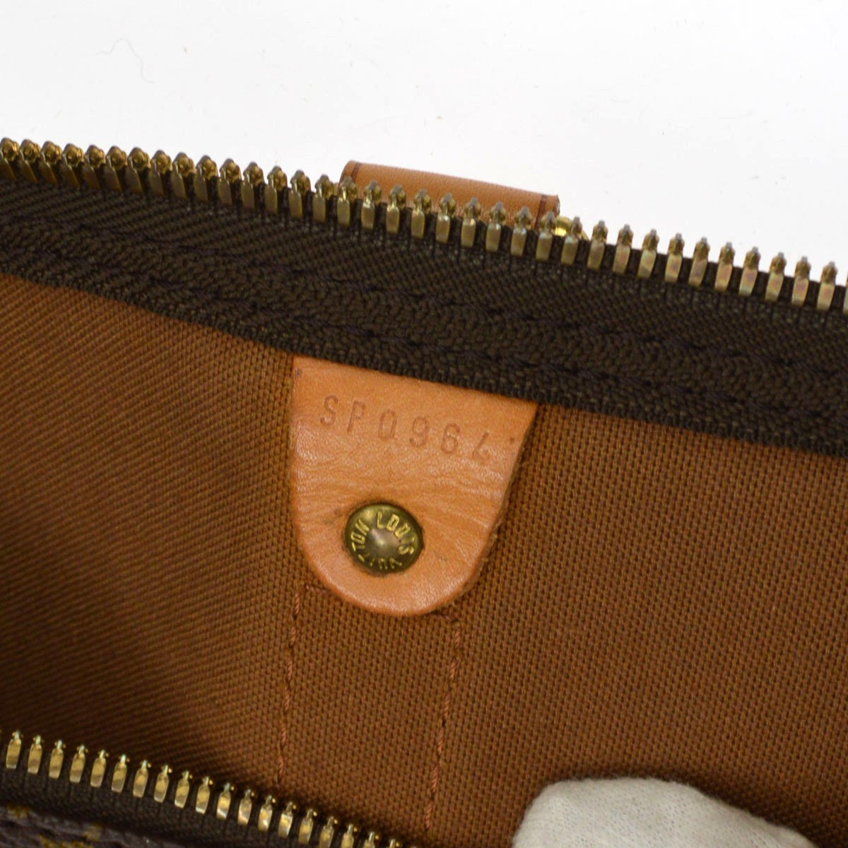 Louis Vuitton Keepall Monogram Canvas, Brown, Canvas, Travel Bag