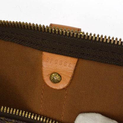 Louis Vuitton Keepall Monogram Canvas, Brown, Canvas, Travel Bag