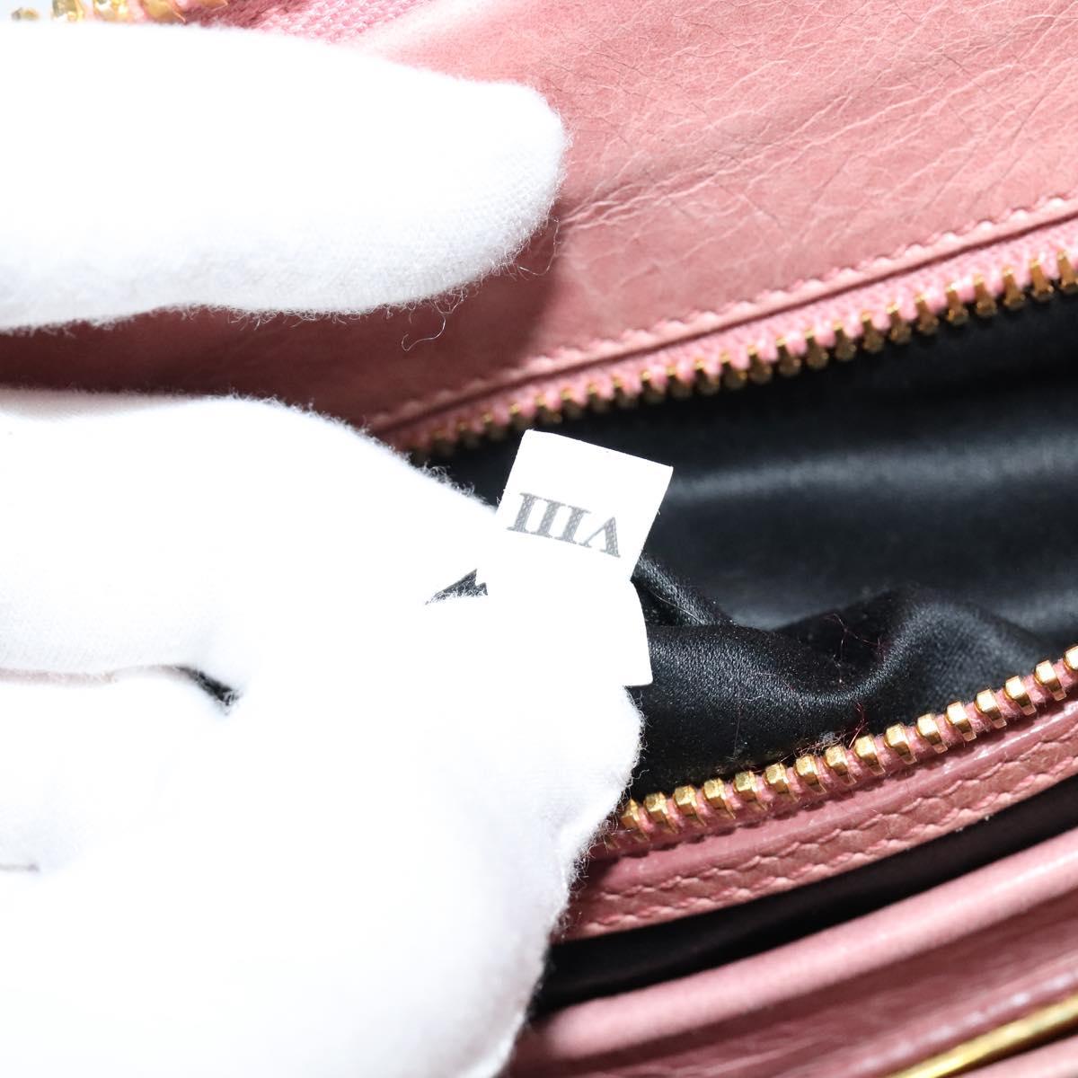 Miu Miu Madras Bowler Bag Matelasse Leather, PINK, LEATHER, Handbag