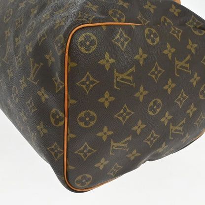 Louis Vuitton Speedy Monogram Canvas, Brown, Canvas, Handbag