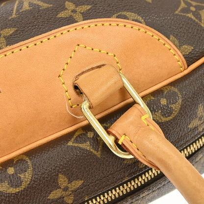 Louis Vuitton Deauville Monogram Canvas, Brown, Canvas, Handbag
