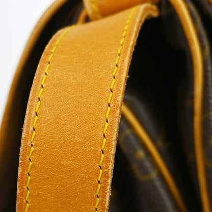 Louis Vuitton Saumur Monogram Canvas, Brown, Canvas, Shoulder Bag