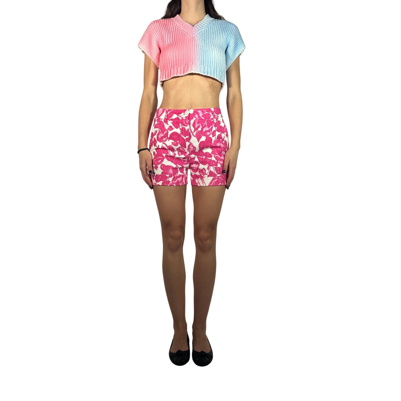 Dolce & Gabbana Floral Print Shorts