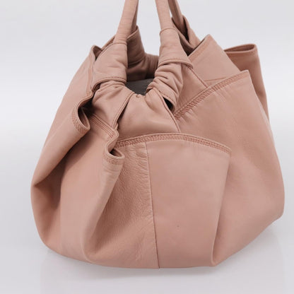 Loewe Anagram Logo Nappa Aire Hand Leather, Pink, Leather, Handbag