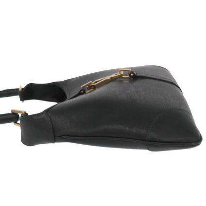 Gucci Bamboo Jackie leather, Black, Leather, Handbag
