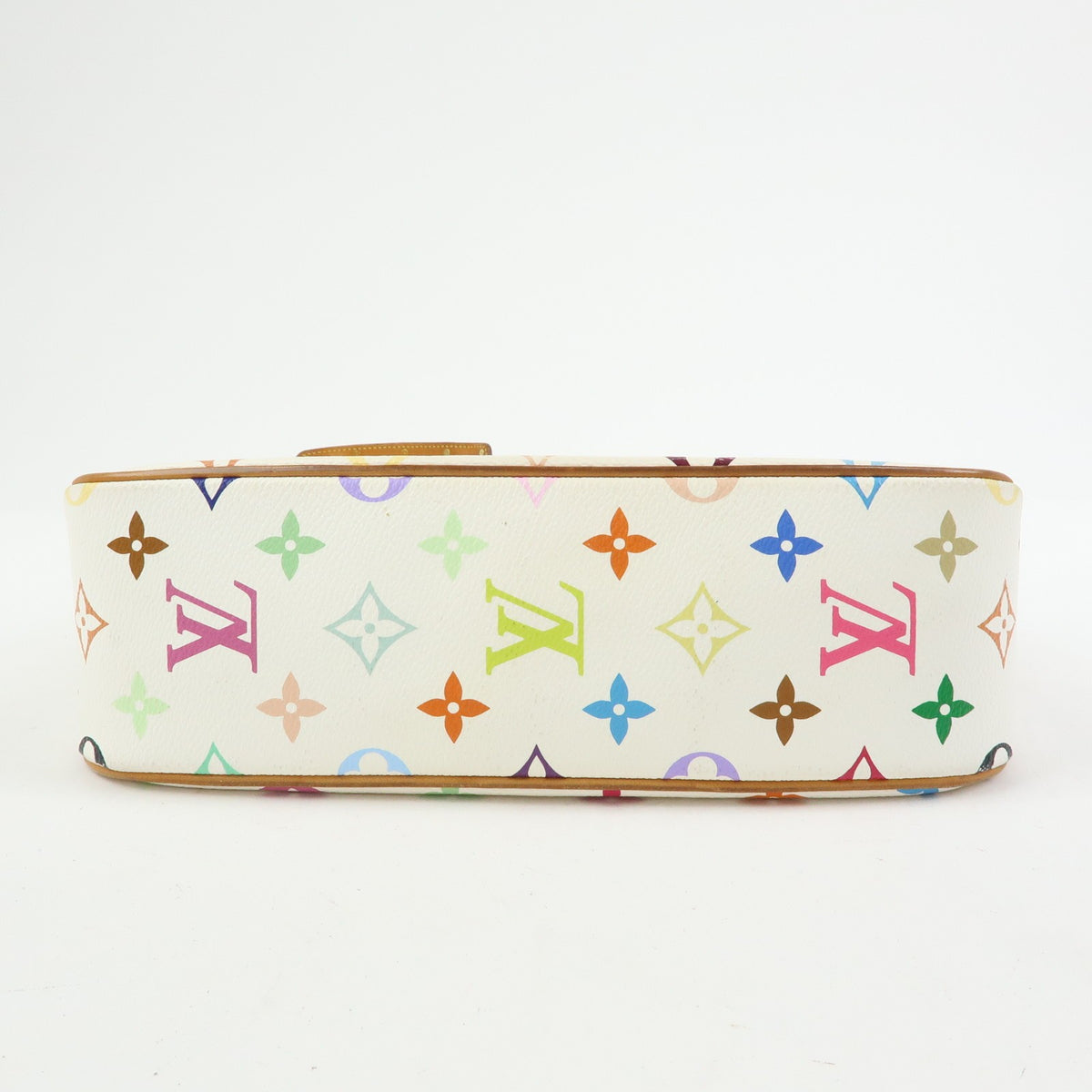 Louis Vuitton Sologne Monogram Multicolor, White, Canvas, Handbag