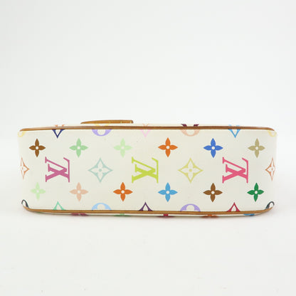 Louis Vuitton Sologne Monogram Multicolor, White, Canvas, Handbag