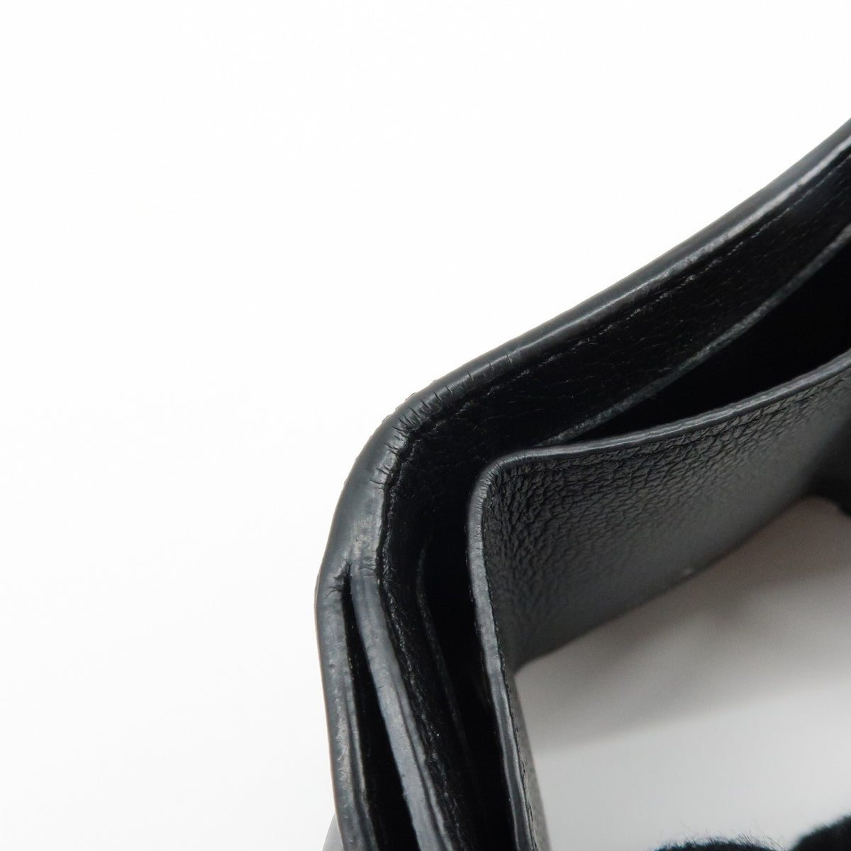 Louis Vuitton Lockmini Leather, Black, Leather, Wallet