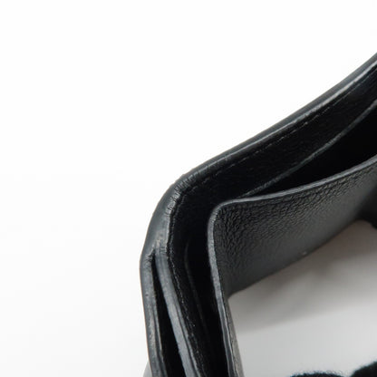 Louis Vuitton Lockmini Leather, Black, Leather, Wallet