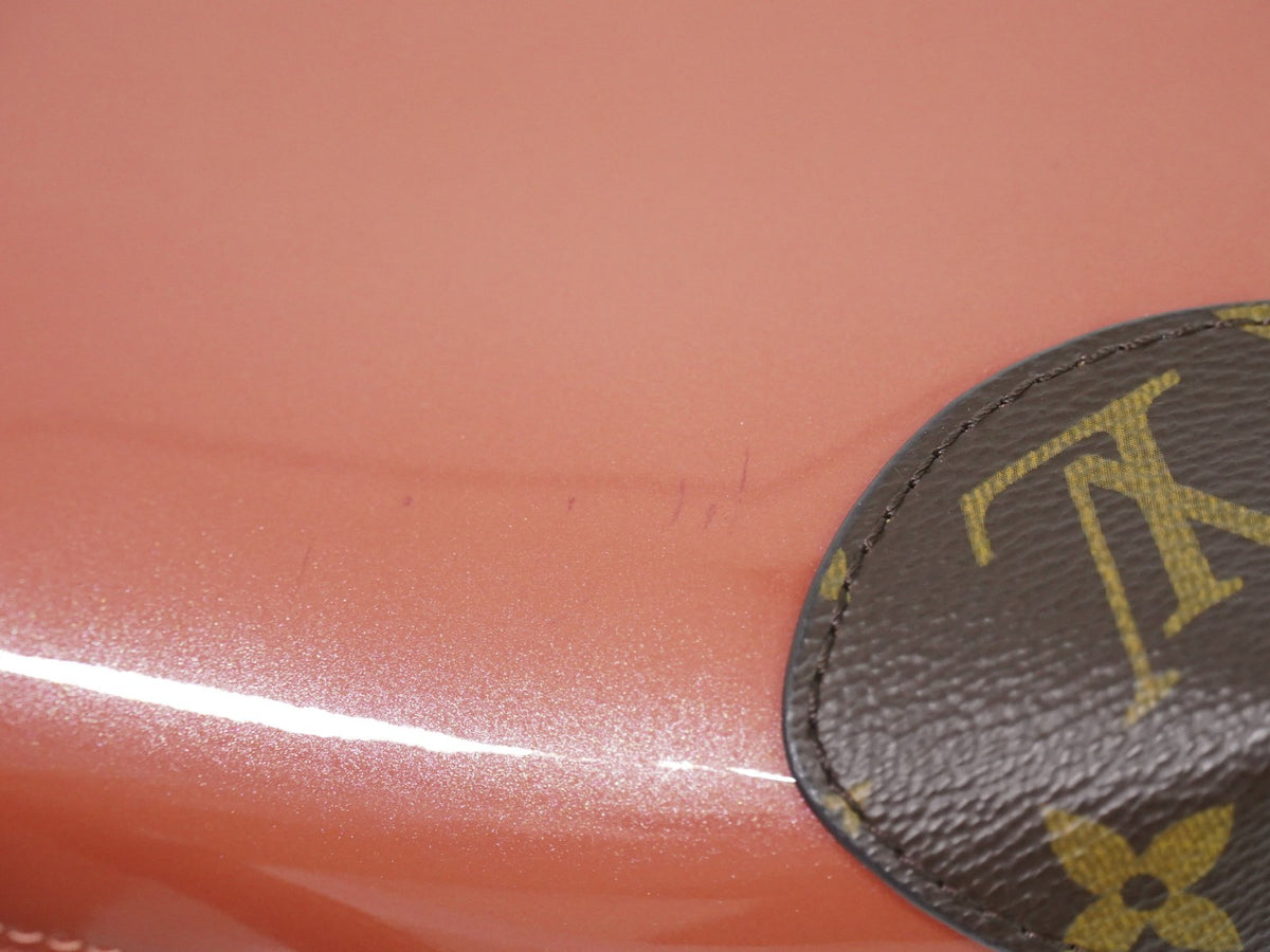 Louis Vuitton Venice Vernis with Monogram Canvas, Pink, Patent Leather, Shoulder Bag