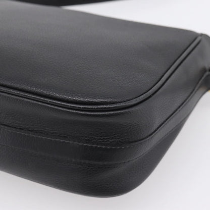 Saint Laurent Vintage Shoulder bag leather, Black, Leather, Shoulder Bag