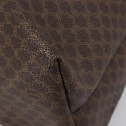 Celine Macadam Canvas and Leather, Brown, Canvas, Tote Bag