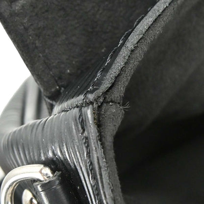 Louis Vuitton Montaigne Epi, Black, Leather, Handbag
