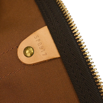 Louis Vuitton Keepall Monogram Canvas, Brown, Canvas, Travel Bag