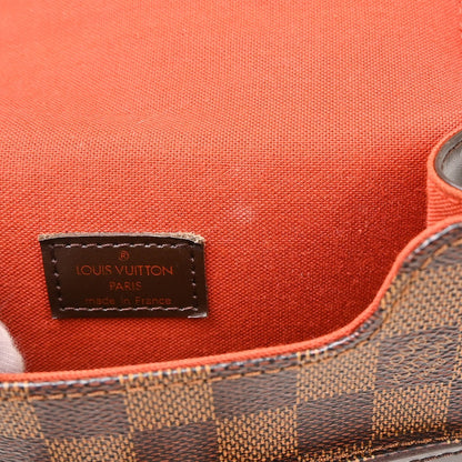 Louis Vuitton Portobello Messenger Damier Ebene, Brown, Canvas, Shoulder Bag